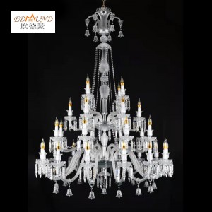 1305-14+8+6+4  Modern crystal chandelier luxury decoration