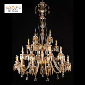 1306-14+8+6+4 Modern crystal chandelier luxury decoration