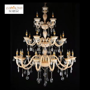 1308-12+8+4 Modern crystal chandelier luxury decoration