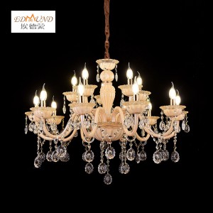 1308-10+5 Modern crystal chandelier luxury decoration