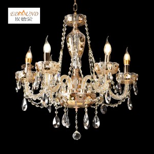 1312-6 Modern crystal chandelier luxury decoration